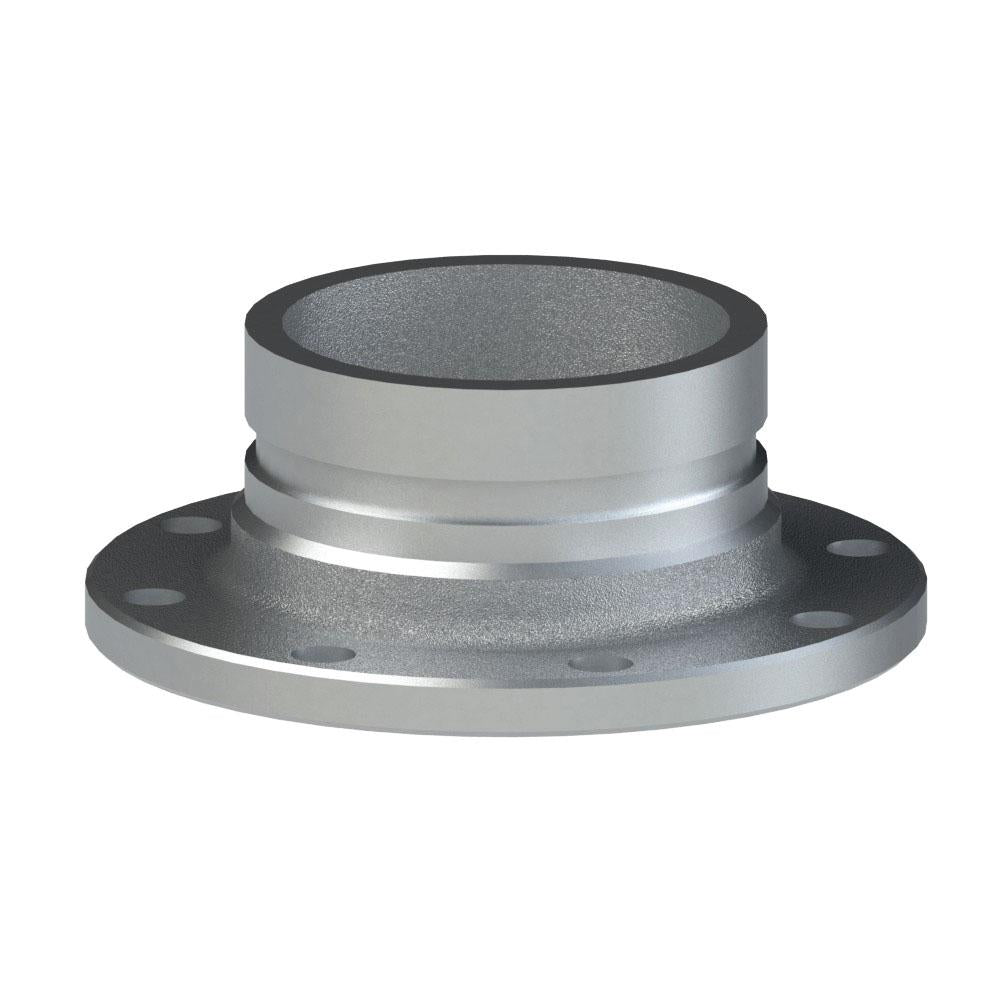 60514000VG (TTF40VG) by PT-Coupling | Flanged Single Groove Adapter | Type TTFVG | 4" Single Groove x TTMA Flange Victaulic Fitting | Aluminum