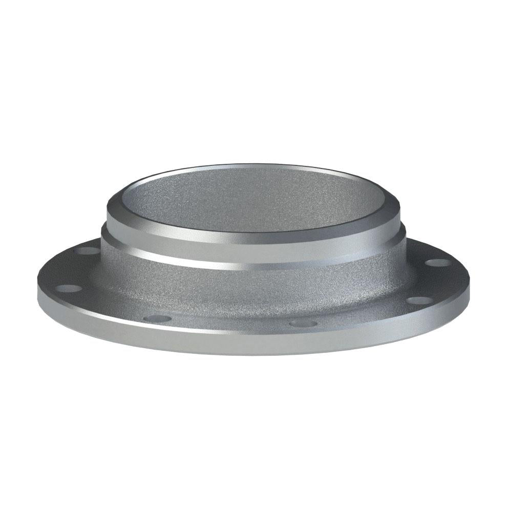 60604024 (TTF40WB) by PT-Coupling | Petroleum Handling TTMA Flange | Type TTFWB | 4" Butt Weld for Schedule 40 Pipe x 4" TTMA Flange | Aluminum