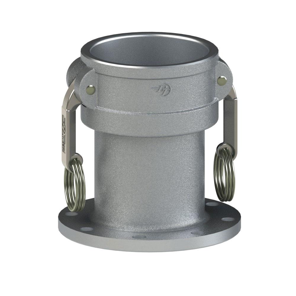 60583000 (TTF30C) by PT-Coupling | Petroleum Handling Cam & Groove Adapter | Type TTFC | 3" Coupler x 3" TTMA Flange | Aluminum/HBS