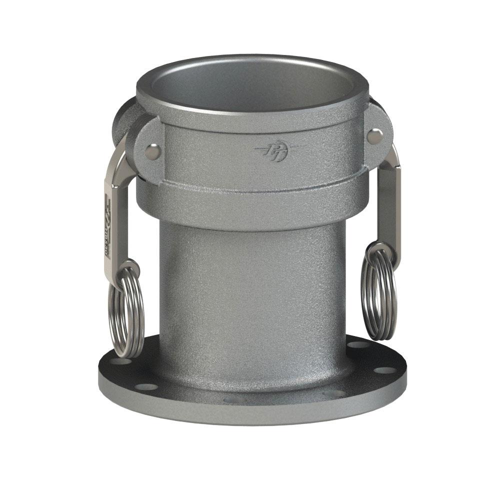 64583000 (TTF30C) by PT-Coupling | Petroleum Handling Cam & Groove Adapter | Type TTFC | 3" Coupler x 3" TTMA Flange | Stainless Steel