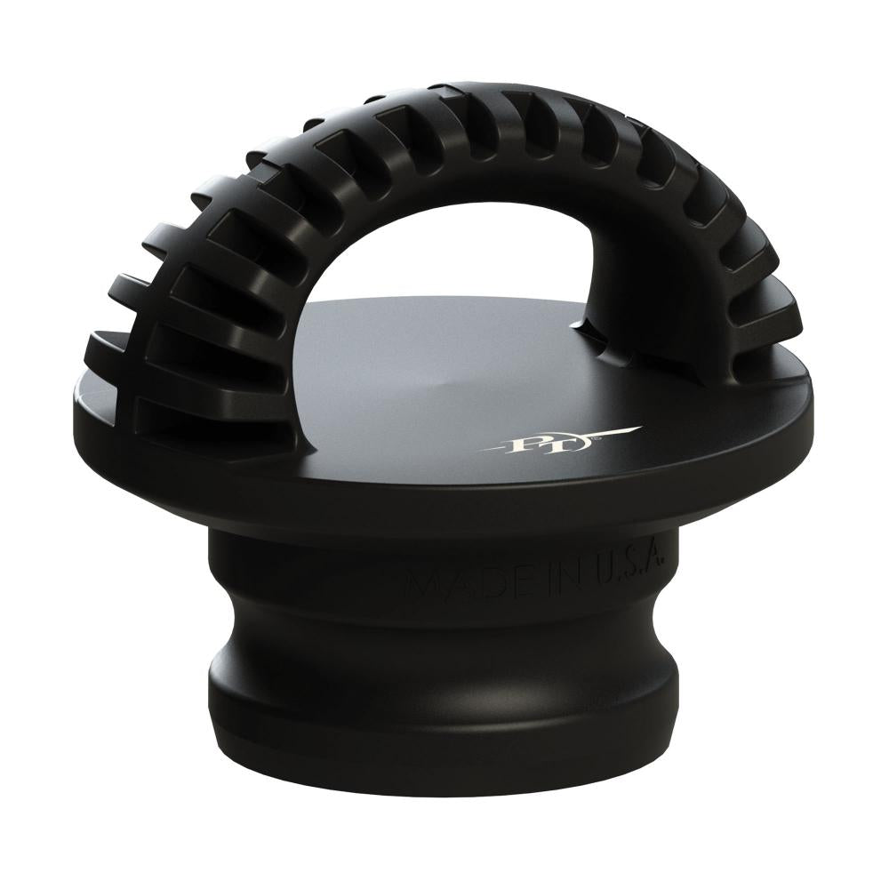 77005 (30SBM) by PT-Coupling | Type SBM | Safety Bump Plug | for Cam and Groove Couplings | 3" Size | Anti-Static Polypropylene (Black)