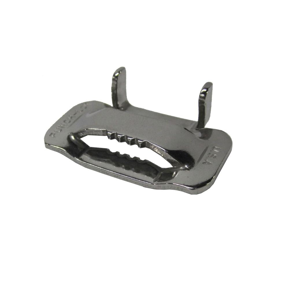 P831253 (PB-253) PUNCH-LOK® by PT-Coupling | Standard Duty Buckle | 3/8" | 201 Stainless Steel | 100 Pieces/Box