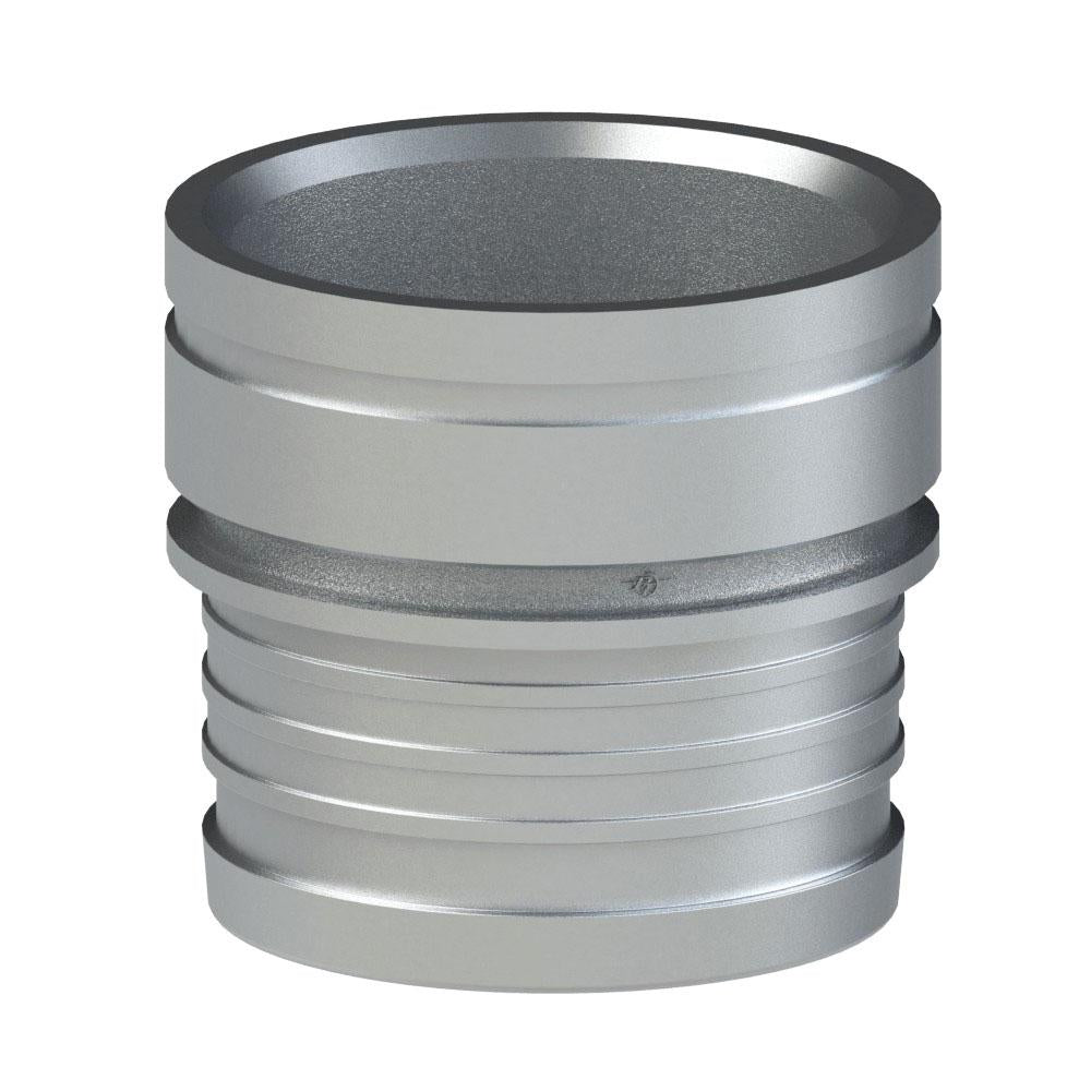 85641000H2 (100GSHD2) by PT-Coupling | GSHD2 Series | Lay-Flat Fluid Transfer Fitting | 10" Victaulic Groove x HD2 Shank | Aluminum
