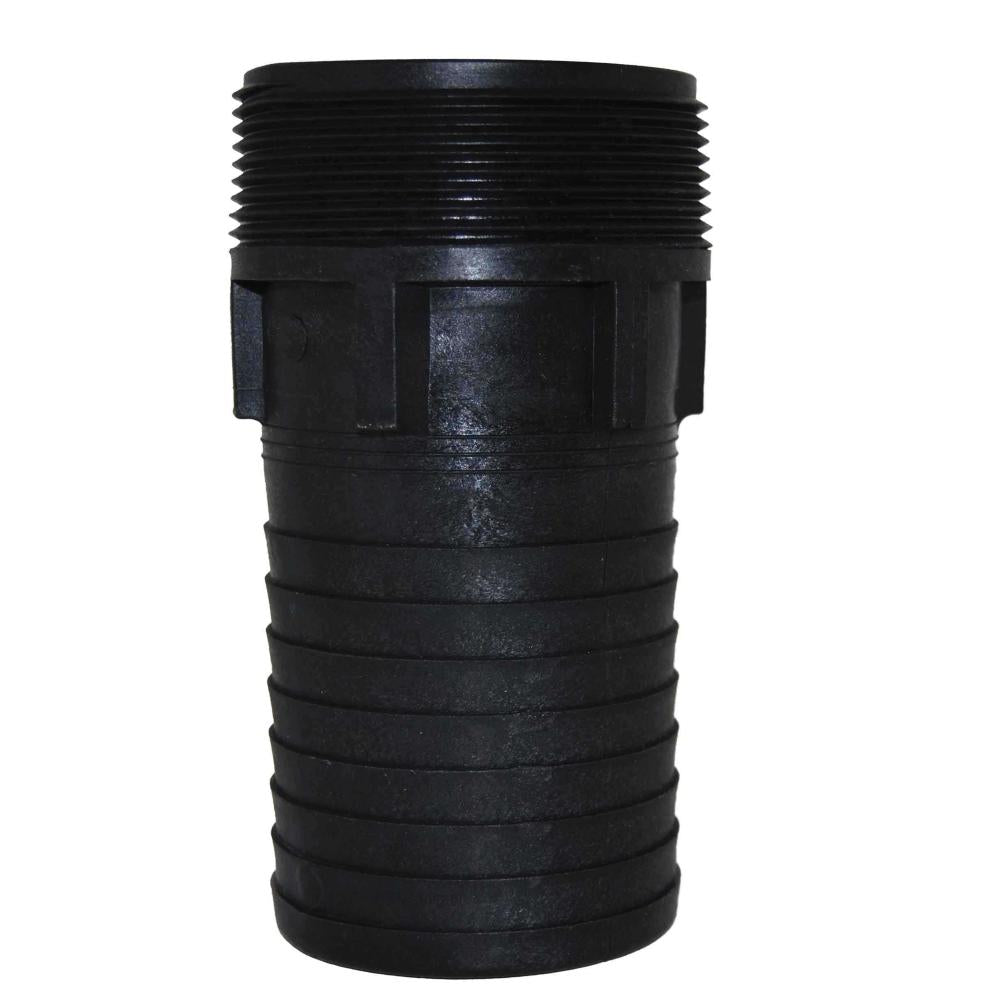 85850300 (PTCN300) by PT-Coupling | Type PTCN | Combination Nipple | 3" Hose Shank x 3" Male NPT | Polypropylene