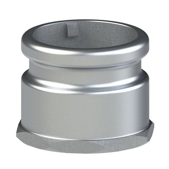 86344000A (TF40LC) by PT-Coupling | Petroleum Handling Tank Adapter | Type TFAS | Tank Fill Adapter x 4" Female NPSH Straight Thread | Buna-N Fuel Gasket | Aluminum