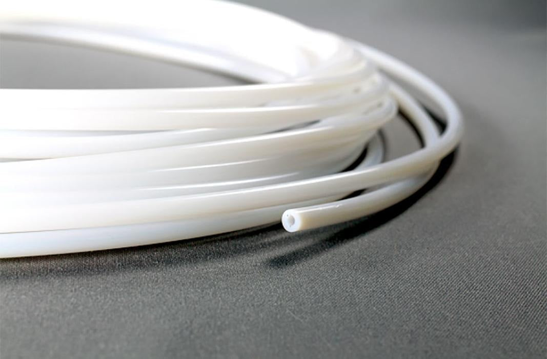 TSPTFE-0250-062-50 Versilon™ by Saint Gobain | PTFE Series | High-Temp / High-Pressure Fluoropolymer Tubing | 1/8" ID x 1/4" OD x .062" Wall | 50' Package Length
