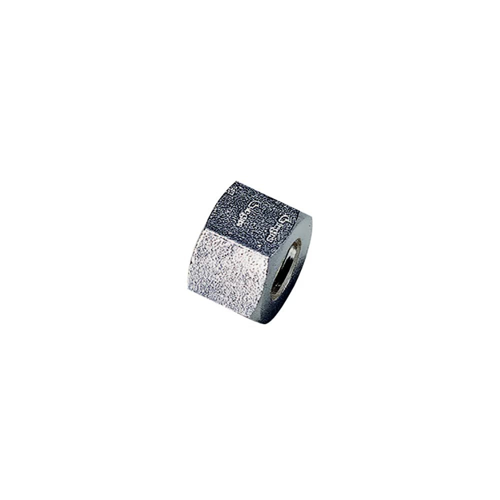 1810 06 00 by Parker | Complementary Fittings | 6 mm Nut x M10x1 Thread | 13 mm Hex | 11 mm Length | Straight | 316L Stainless Steel | Pack of 5