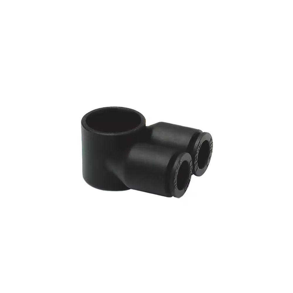 3549 04 13 by Parker | Legris Twin Banjo Body | 4mm Tube Size x 1/4" Male Thread | Twin Banjo | Polymer | Pack of 10