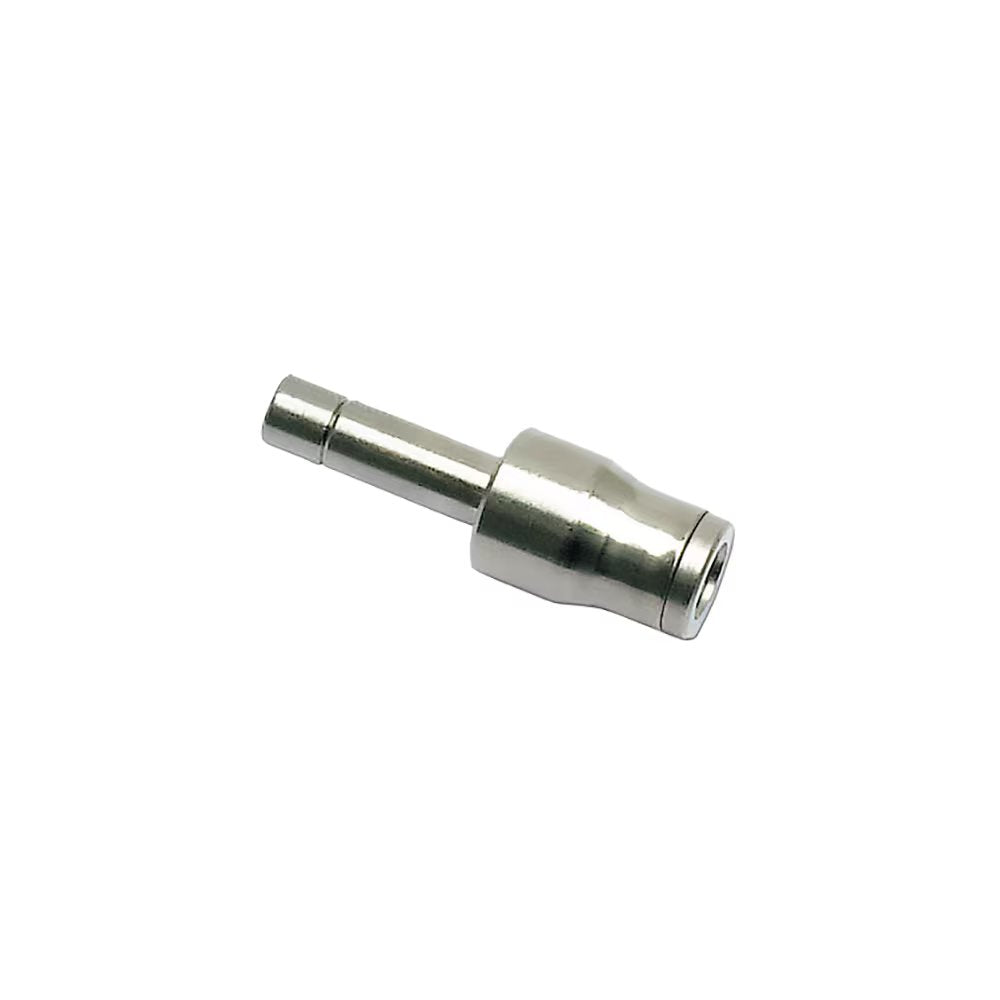 3667 10 60 by Parker | Legris Plug-In Adapter | 10 mm Tube Size x 3/8" Tube Size | 49.5 mm Length | Straight | Nickel-Plated Brass | Pack of 10