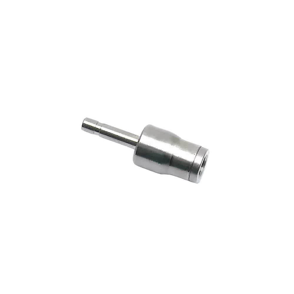 3668 06 04 by Parker | Legris Plug-In Increaser | 6 mm Tube Size x 4 mm Tube Size | 36 mm Length | Straight | Nickel-Plated Brass | Pack of 10