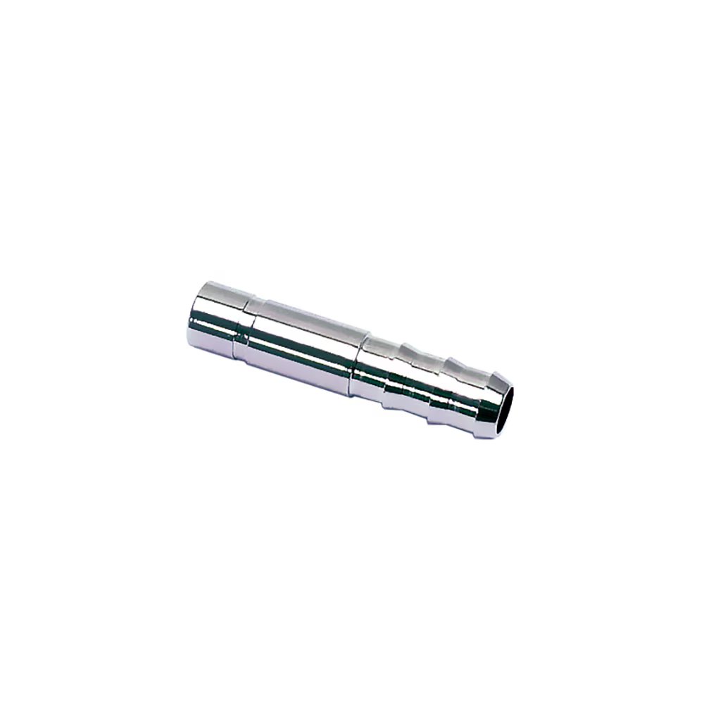 3622 10 56 by Parker | Legris Plug-In Barb | 10 mm Tube x 6.3 mm Tube Size | 47.5 mm Length | Straight | Nickel-Plated Brass | Pack of 10