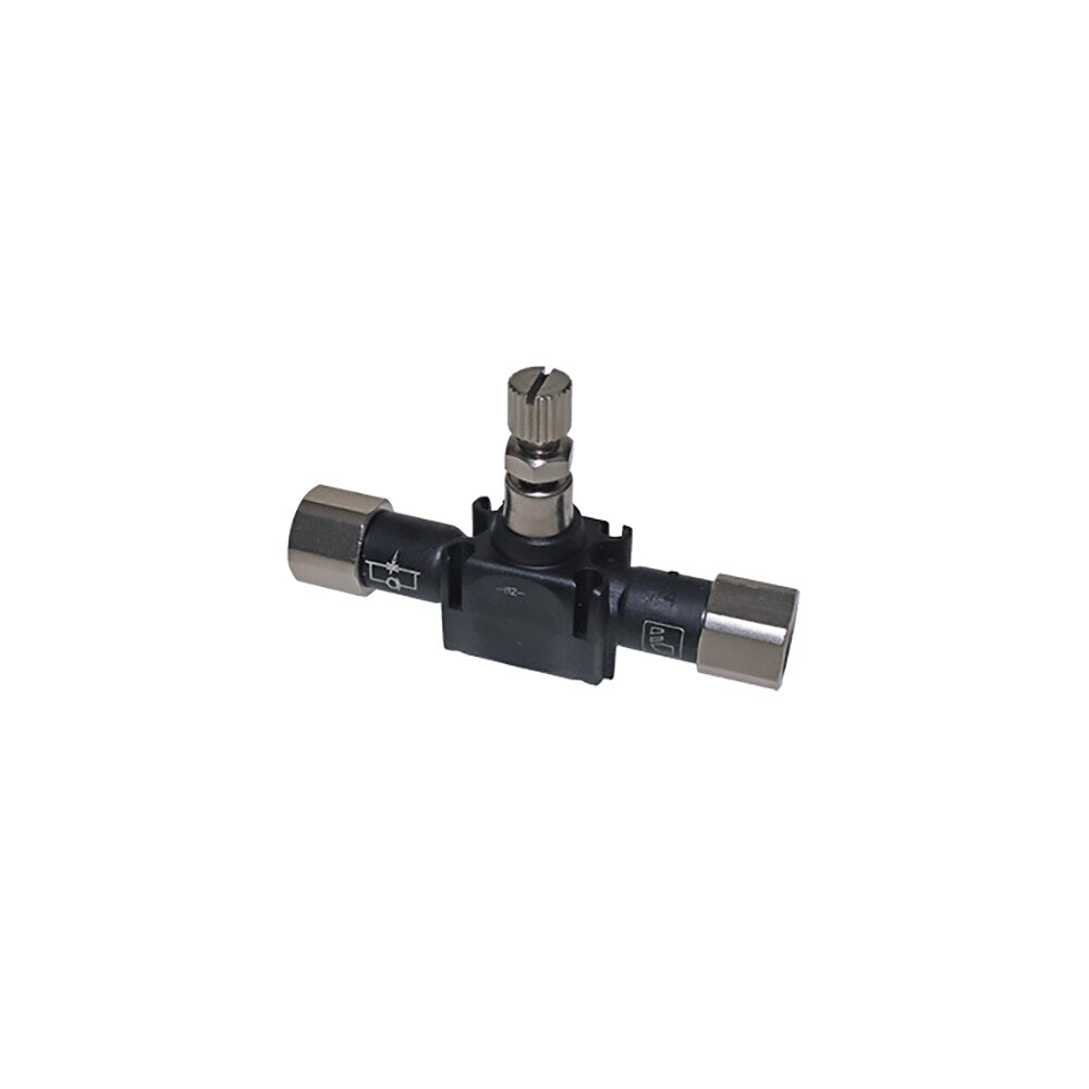 7771 10 10 by Parker | Legris In-Line One-Way Flow Regulator | 1/8" Tube Size | 13mm Hex | 68.5mm Length | Straight | Polymer
