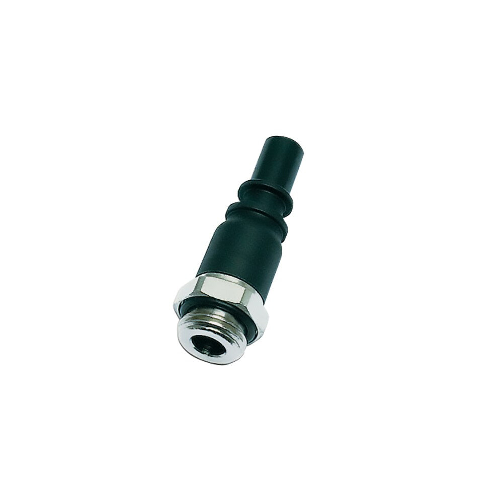 7961 05 10 by Parker | Legris Snap Fitting Probe | 5 mm Tube Size x 1/8" Male BSPP Thread | 13 mm Hex | 51.5 mm Length | Straight | Polymer