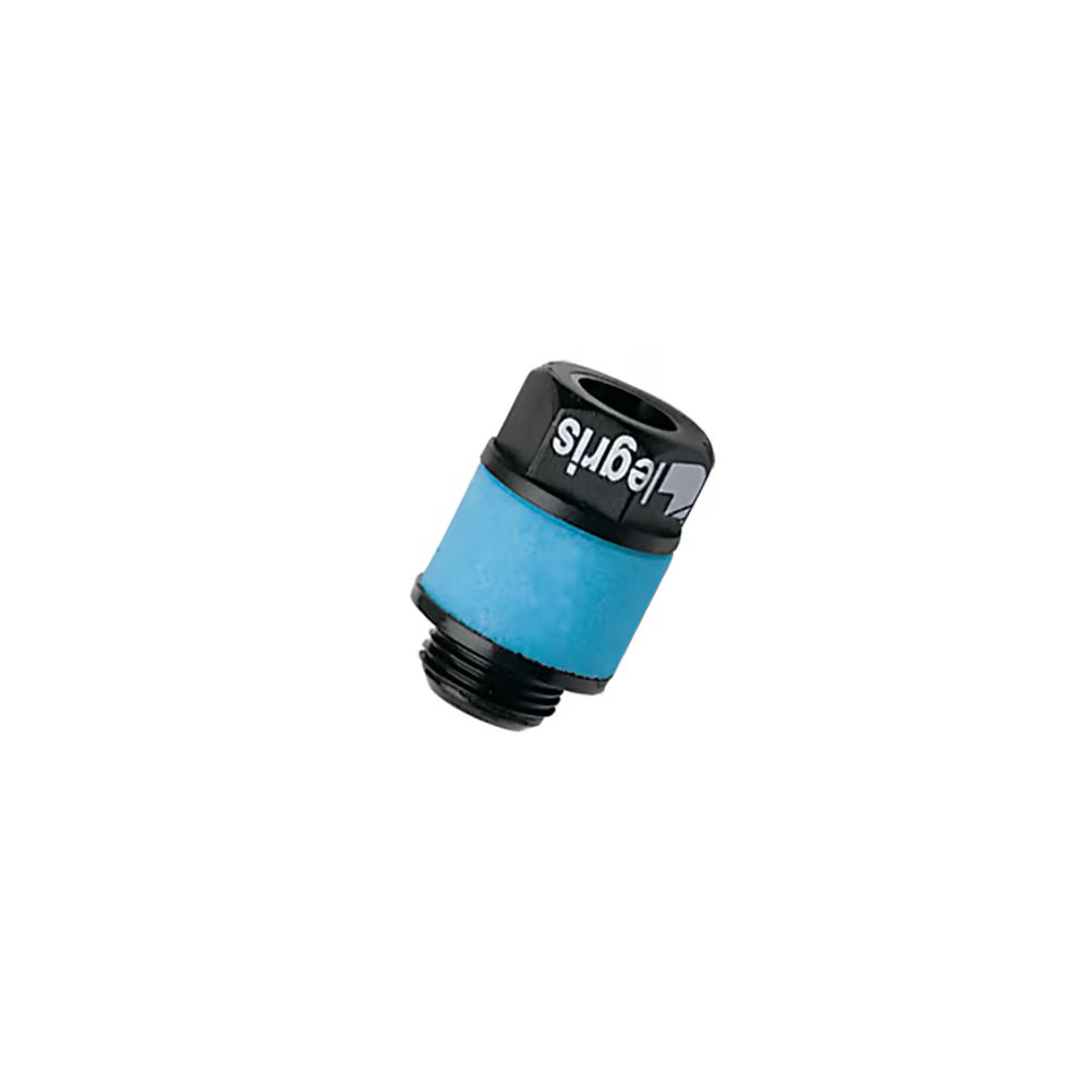 0676 00 19 by Parker | Legris Flow Control Silencer | M5x0.8 Male M5 Thread | 16 mm Length | Polyethylene/Plastic | Pack of 10