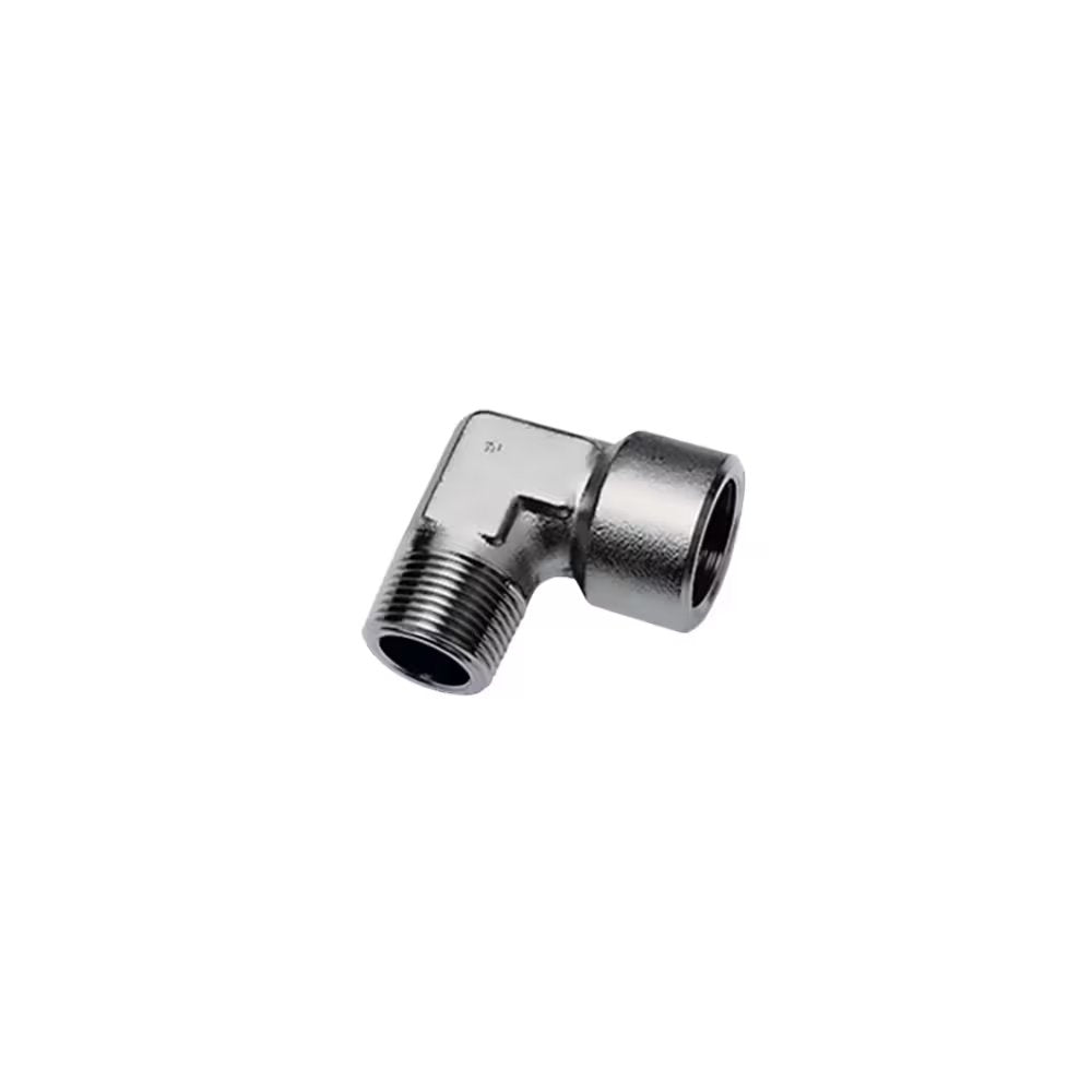 1844 21 21 by Parker | Legris Equal Stud Fitting | 1/2" Male BSPT Thread x 1/2" Female BSPP Thread | 90° Elbow | 316L Stainless Steel | Pack of 2