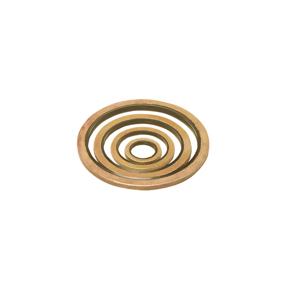 0137 24 00 by Parker | Legris Bonded Seal | M24 Metric Thread Size | 33 mm OD | Zinc-Plated Steel