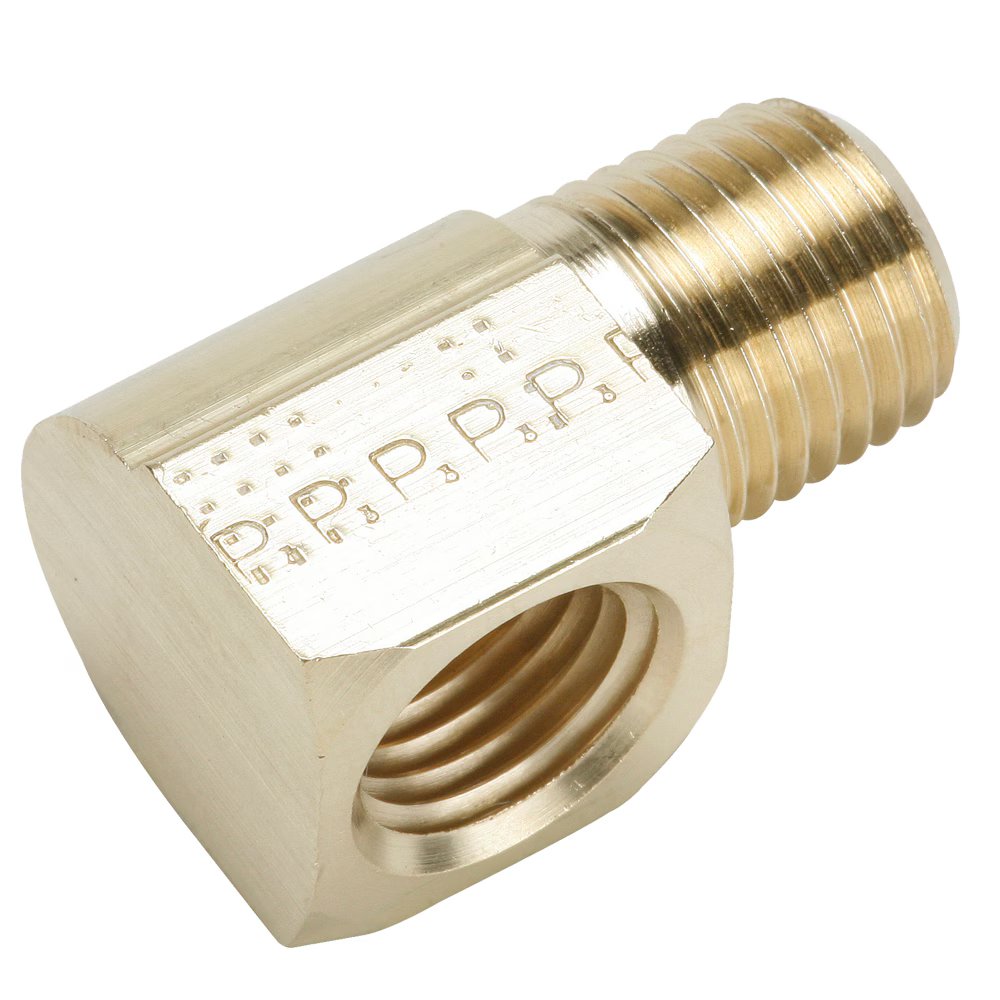 2202P-8-8 by Parker | 1/2" Female Pipe Thread x 1/2" Male Pipe Thread | 90° Elbow | Brass | Pack of 10