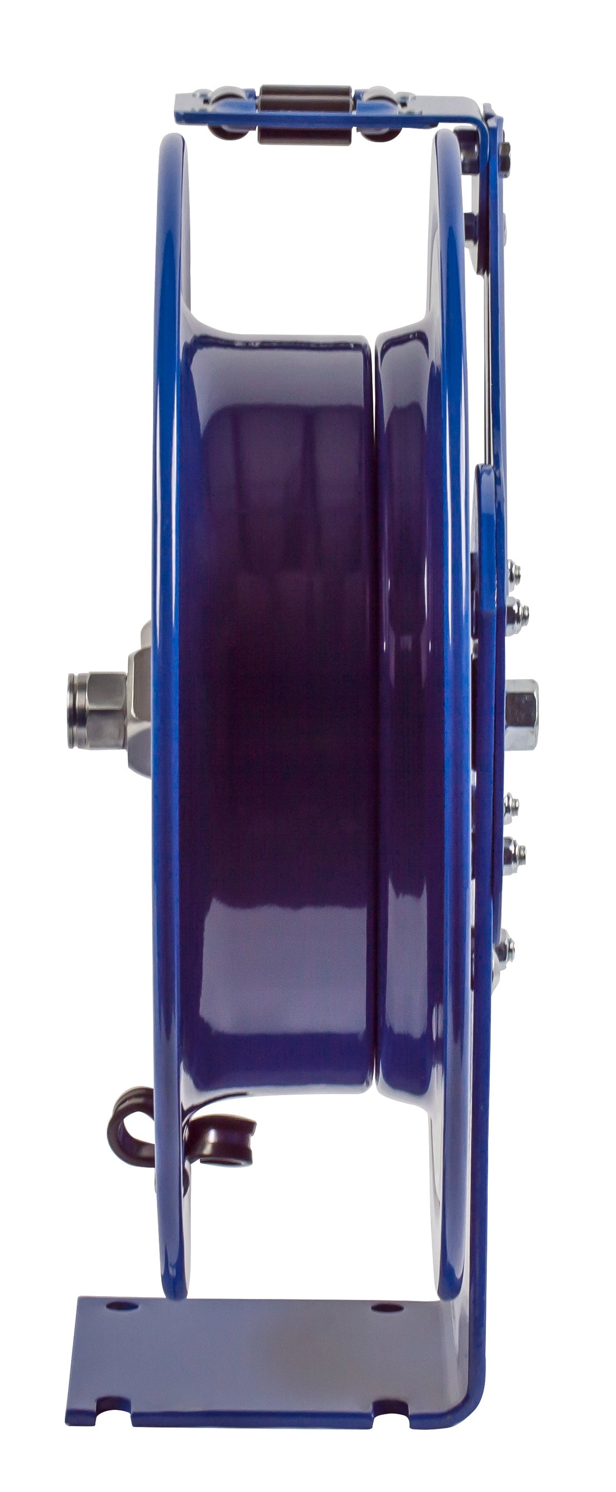 EZ-P-BHL-350 by Coxreels | P Pure Flow Series | 6,000 PSI EZ-Coil Safety Spring Driven Hose Reel for Breathing Air & Clean Fluids | 3/8" Hose ID, 3/8" FNPT Inlet | Steel | 50ft Capacity, Hose Not Included