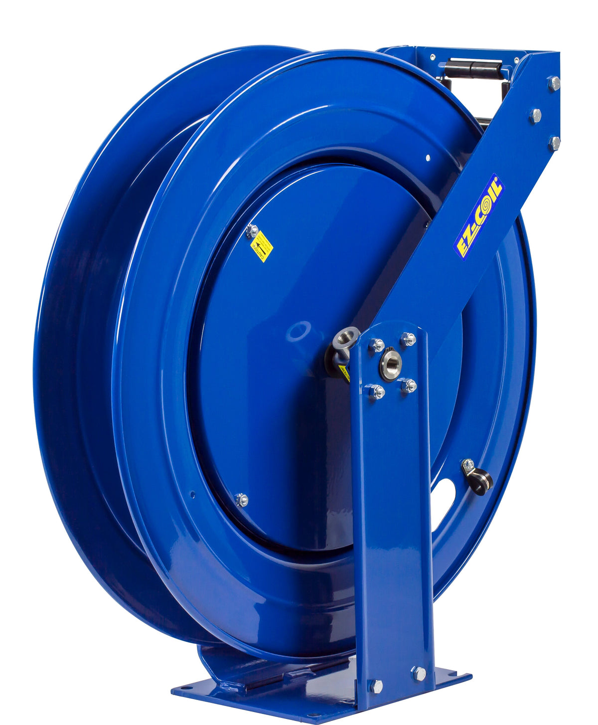 EZ-TBHL-3100 by Coxreels | T Pure Flow Series | 6,000 PSI EZ-Coil Safety Spring Driven Hose Reel for Breathing Air & Clean Fluids | 3/8" Hose ID, 3/8" FNPT Inlet | Steel | 100ft Capacity, Hose Not Included