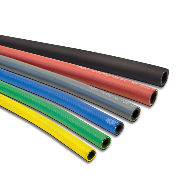 KH-708398 by Kurt Hydraulics | KURT-LOC MULTIPURPOSE HOSE | 0.50in ID x 0.75in ID | 250 MAWP | Air and Multipurpose Hose with Nitrile Tube and Nitrile Cover | Red | 250ft Reel