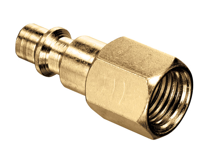 QDAP-4FP by Kuriyama | Industrial Quick Disconnect Coupling | QDAP-FP Series | 1/4" Body Size x 1/4" Female NPTF | Plug | Brass