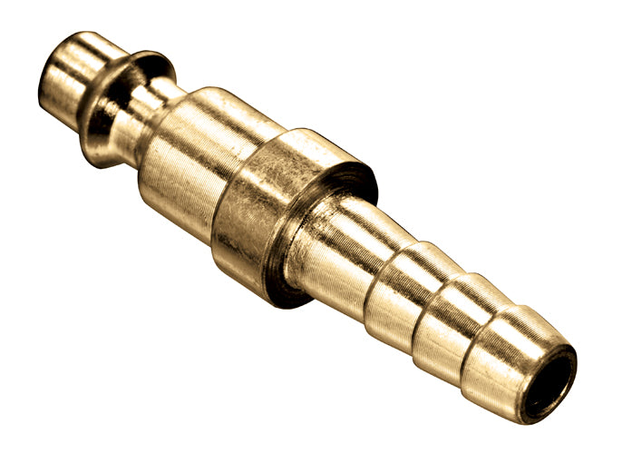 QDAP-4HP by Kuriyama | Industrial Quick Disconnect Coupling | QDAP-HP Series | 1/4" Body Size x 1/4" Hose Barb | Plug | Brass