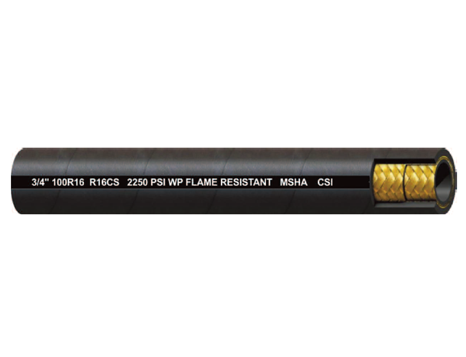 1" R16CS by Couplamatic | Import Two Wire Hi-Pressure Extremely Flexible Hydraulic Hose | SAE 100R16 | 1" ID | 200ft