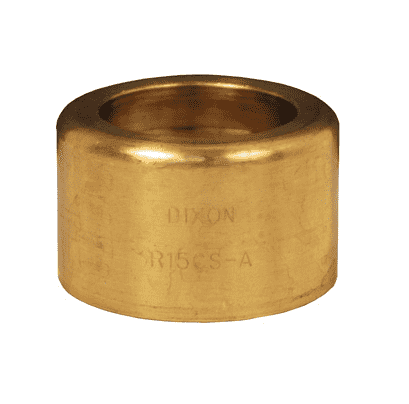 R25ES Dixon Valve 2-1/2" Brass Scovill Style 520-H Ferrule - Hose OD from 3-17/64" to 3-21/64"