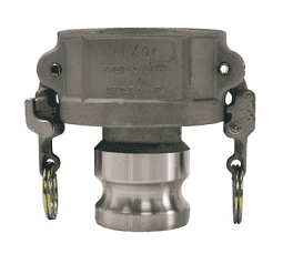 RDA4020EZ Dixon Valve 4" x 2" 316 Stainless Steel EZ Boss-Lock Reducing Cam and Groove Coupler x Adapter