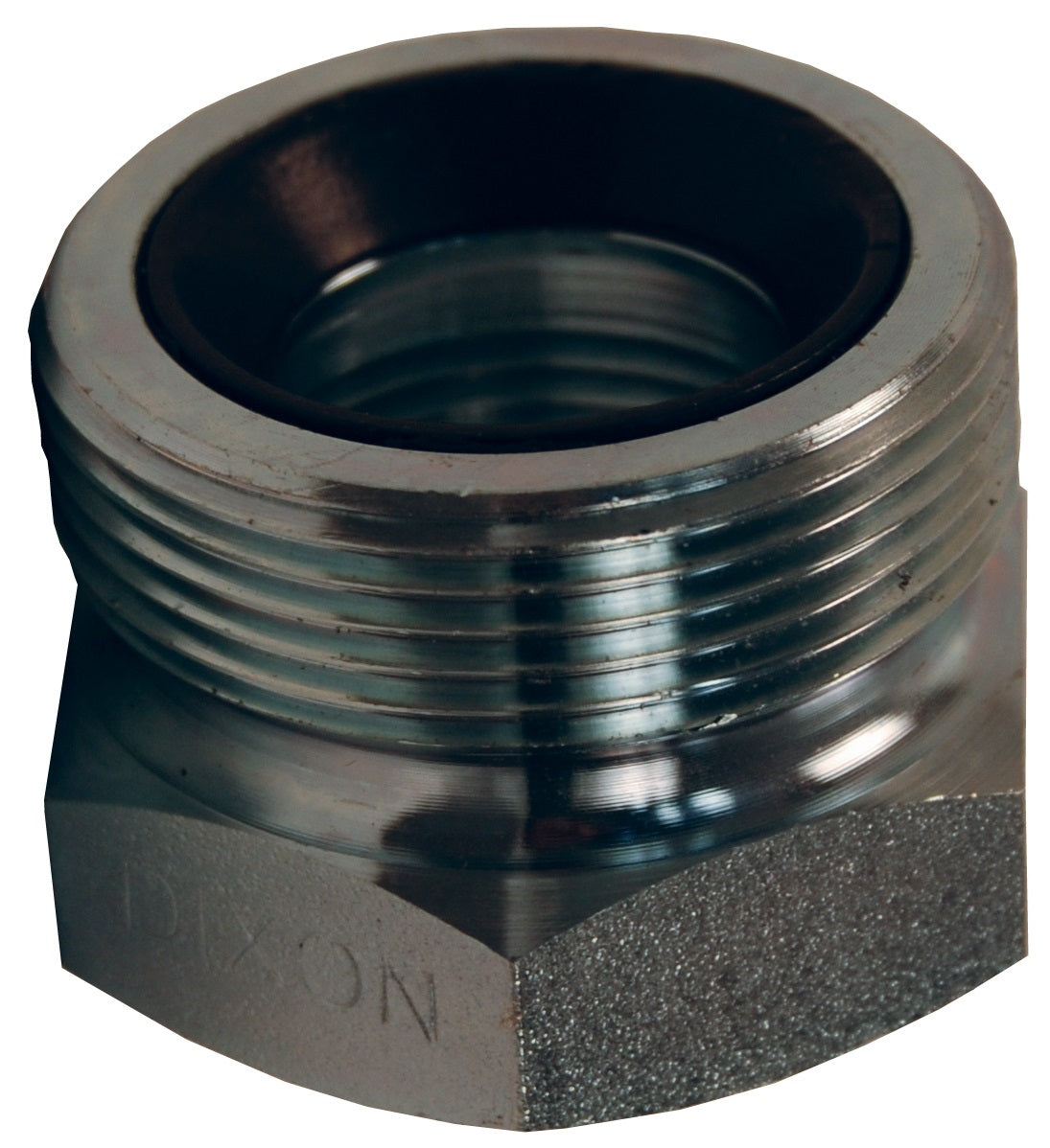 RGB13 by Dixon Valve | Boss® Ground Joint | Female Spud | 1" Female NPT x Wing Nut Thread | 316 Stainless Steel