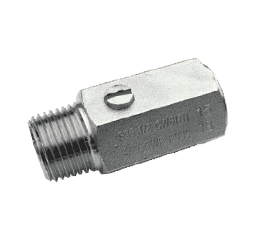 S35DZ3 by RuB Inc. | High Pressure Mini Ball Valve | 1/2" Male NPT x 1/2" Female NPT | with Screw Driver Slot | Brass | Pack of 20