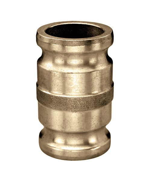 SA-B200 by Kuriyama | SA-B Series | Part AA | Cam & Groove Spool Adapter | 2" Adapter x 2" Adapter | Brass