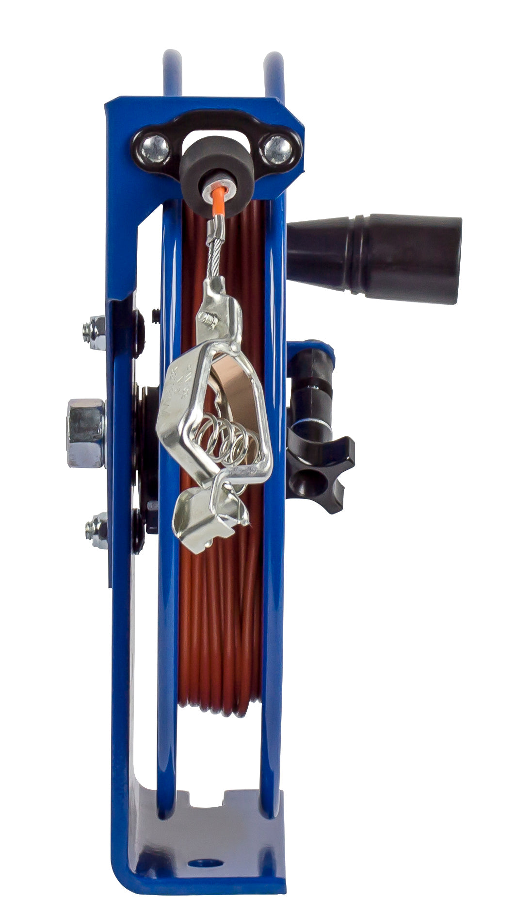 SDH-200-1 by Coxreels | SDH Series | Hand Crank Static Discharge Cable Reel | Steel | 200ft Cable Included