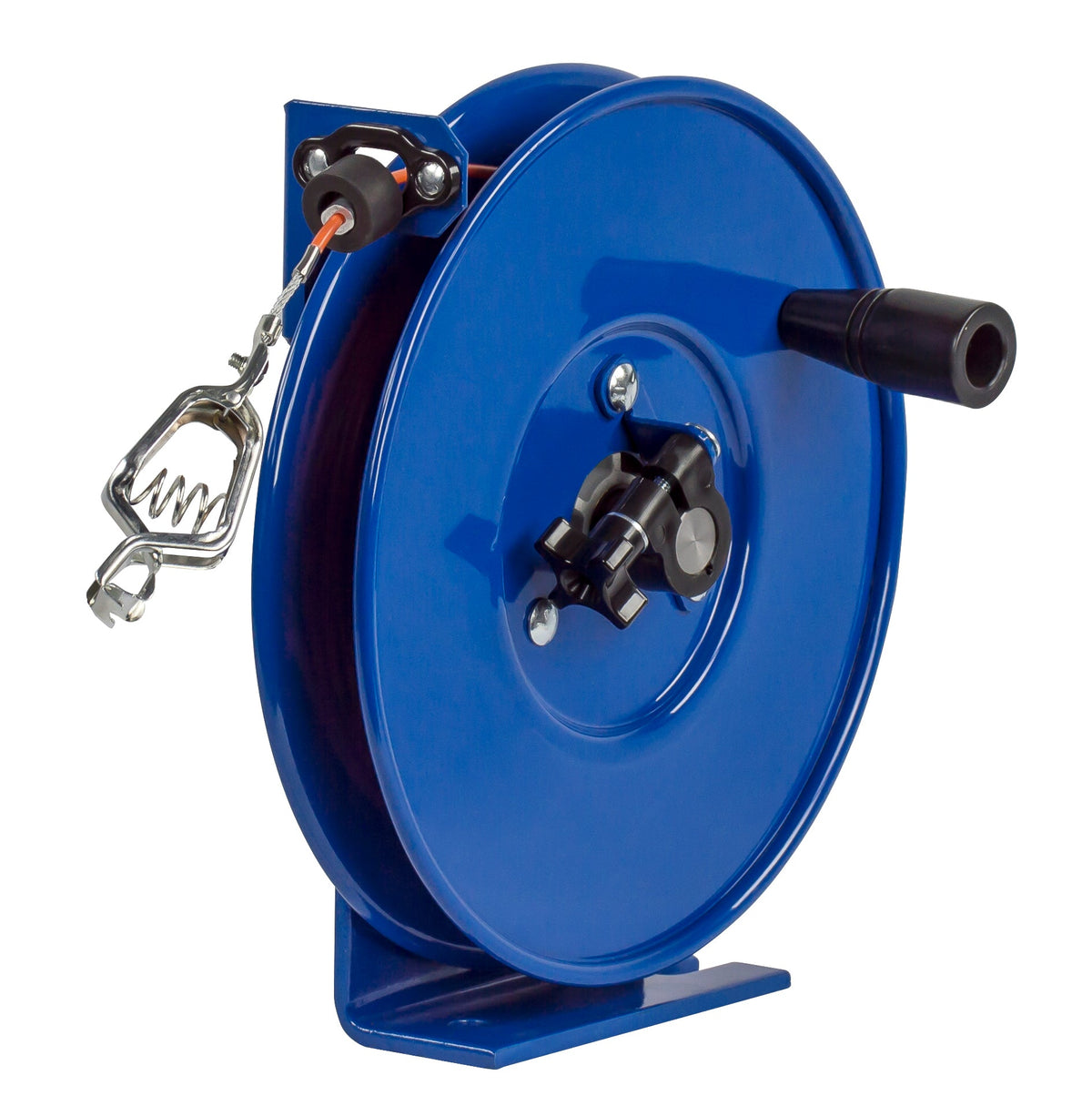 SDH-200 by Coxreels | SDH Series | Hand Crank Static Discharge Cable Reel | Steel | 200ft Cable Included