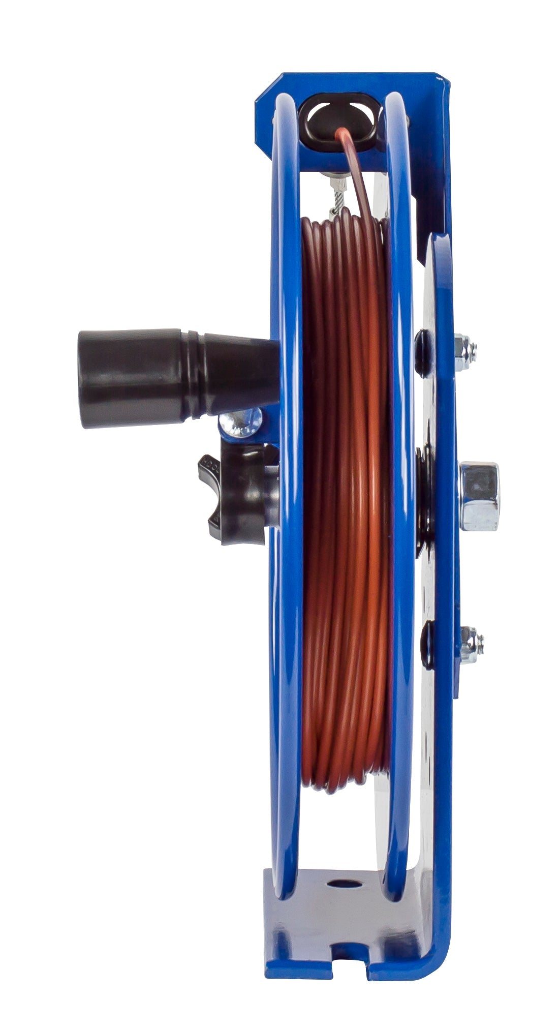 SDH-200-1 by Coxreels | SDH Series | Hand Crank Static Discharge Cable Reel | Steel | 200ft Cable Included