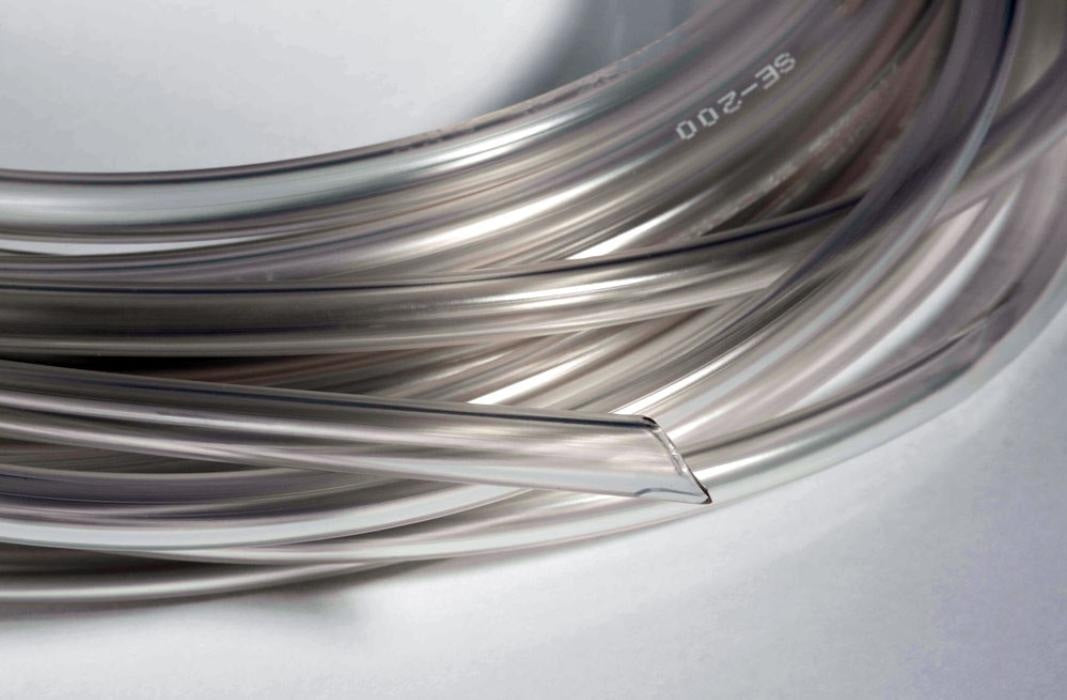 AJD00038 Versilon™ by Saint Gobain | SE-200 | Phthalate-Free Chemical Inert Transfer Tubing | 1/2" ID x 3/4" OD x 1/8" Wall | 50' Package Length