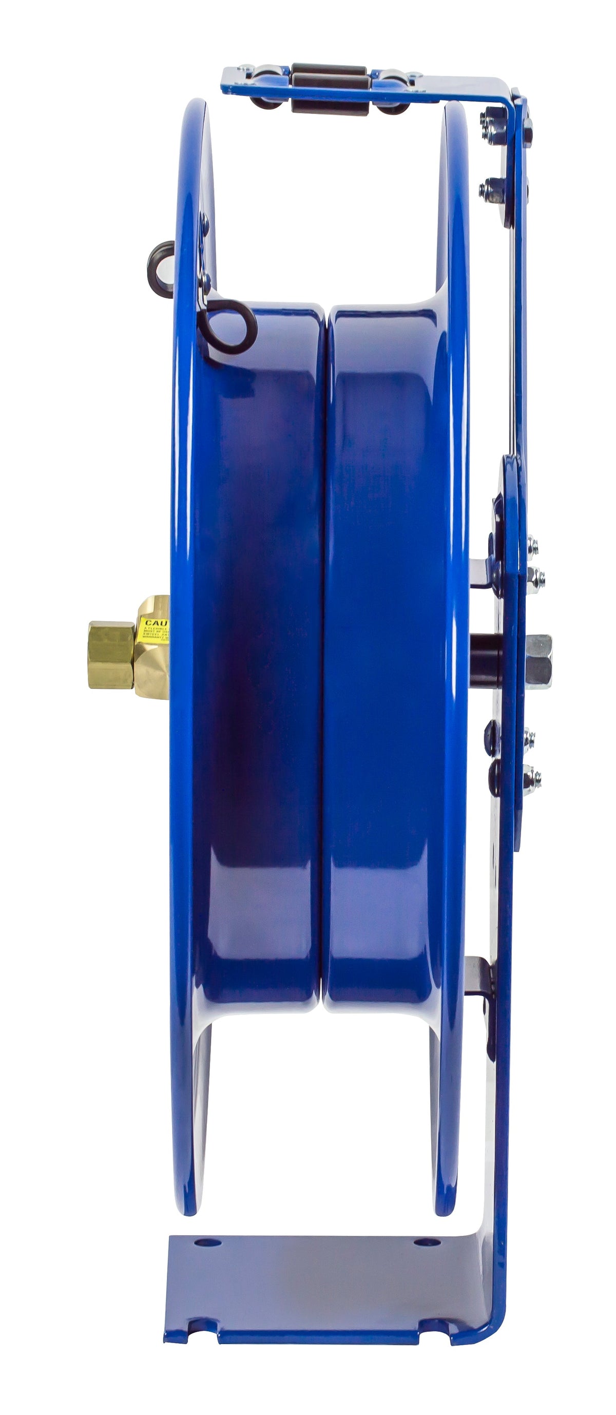 MPL-N-435 by Coxreels | SH Series | 2,500 PSI Spring Driven Hose Reel for Air, Water & Oil | 1/2" Hose ID, 1/2" FNPT Inlet | Steel | 35ft Capacity, Hose Not Included