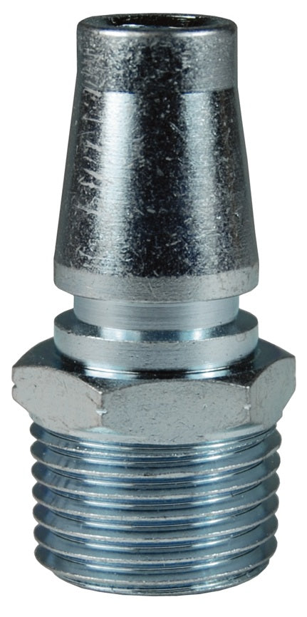 SHD2M1 by Dixon Valve | Pneumatic Quick Disconnect Coupling | SHD-Series | 1/8" Male NPT x 1/4" Twist-Lock Interchange | Plug | Steel
