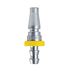 SHD51 by ZSi-Foster | Quick Disconnect | SHD3 Series | 1/4" Plugs | 3/8" ID | Push-On Hose Stem | Steel