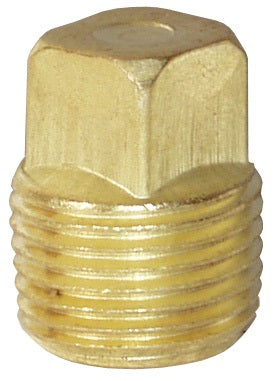 SHP100B by Dixon Valve | Square Head Plug | 1" Male NPT | 125# Brass