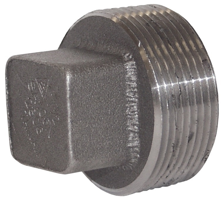 SHP500 by Dixon Valve | Square Head Plug | 5" Male NPT | 150# Iron