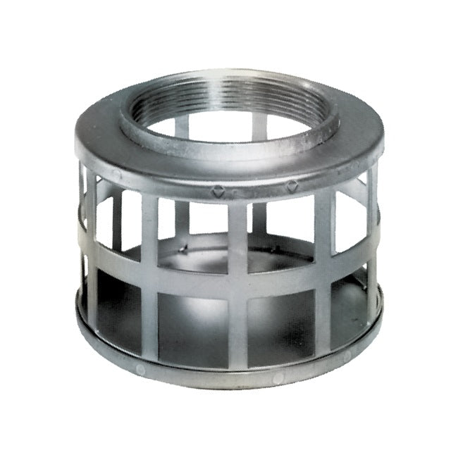 SHS150 by Kuriyama | SHS Series | Square Hole Strainer | 1-1/2" Size | Zinc Plated Steel