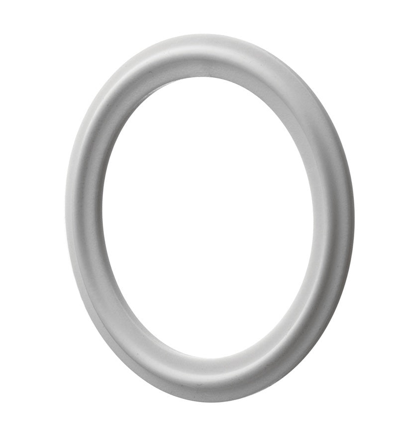 SIL-40MPX400 by Kuriyama | SIL-40MPX Series | Sanitary Tri-Clamp Gasket | 4" Size | White Silicone