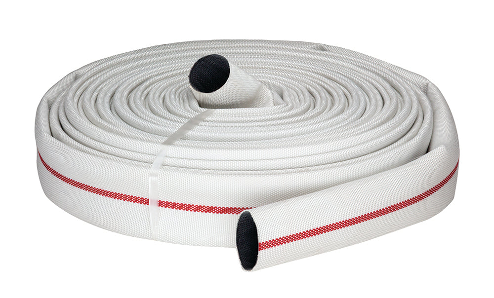 SJMD150X50 by Kuriyama | SJMD Series | Single Jacket Contractor Grade Layflat Hose | 1-1/2" Size | 1.614" Hose ID | 50ft Length
