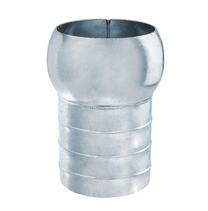 SLB-MH600 by Kuriyama | SLB-MH Series | SPHERE LOCK™ Bauer Coupling | Type B | 6" Male Ball x 6" Hose Barb | Galvanized Steel