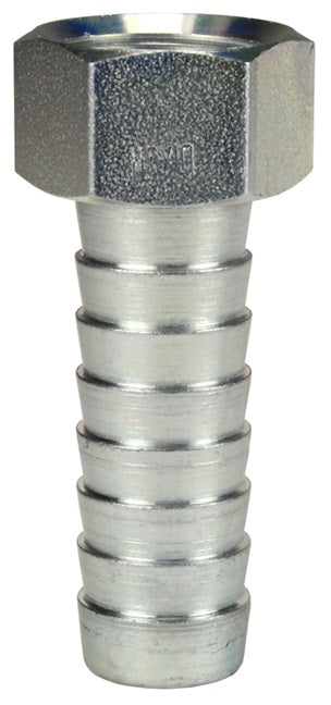 SLS347 by Dixon Valve | Long Shank Fitting | Female Coupling | 3/4" Female GHT x 3/8" Hose ID | Plated Steel