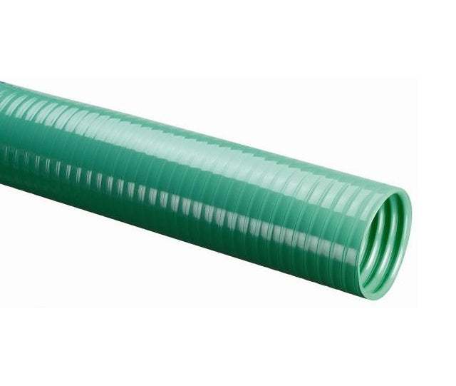 SLV-DRP4X3 Tigerflex® by Kuriyama | SLV-DRP™ Series | Flexible Banding Sleeve | for High-Profile Counterclockwise Helix Hoses | PVC | Fits 4.04" Hose ID | Green | 3ft Length