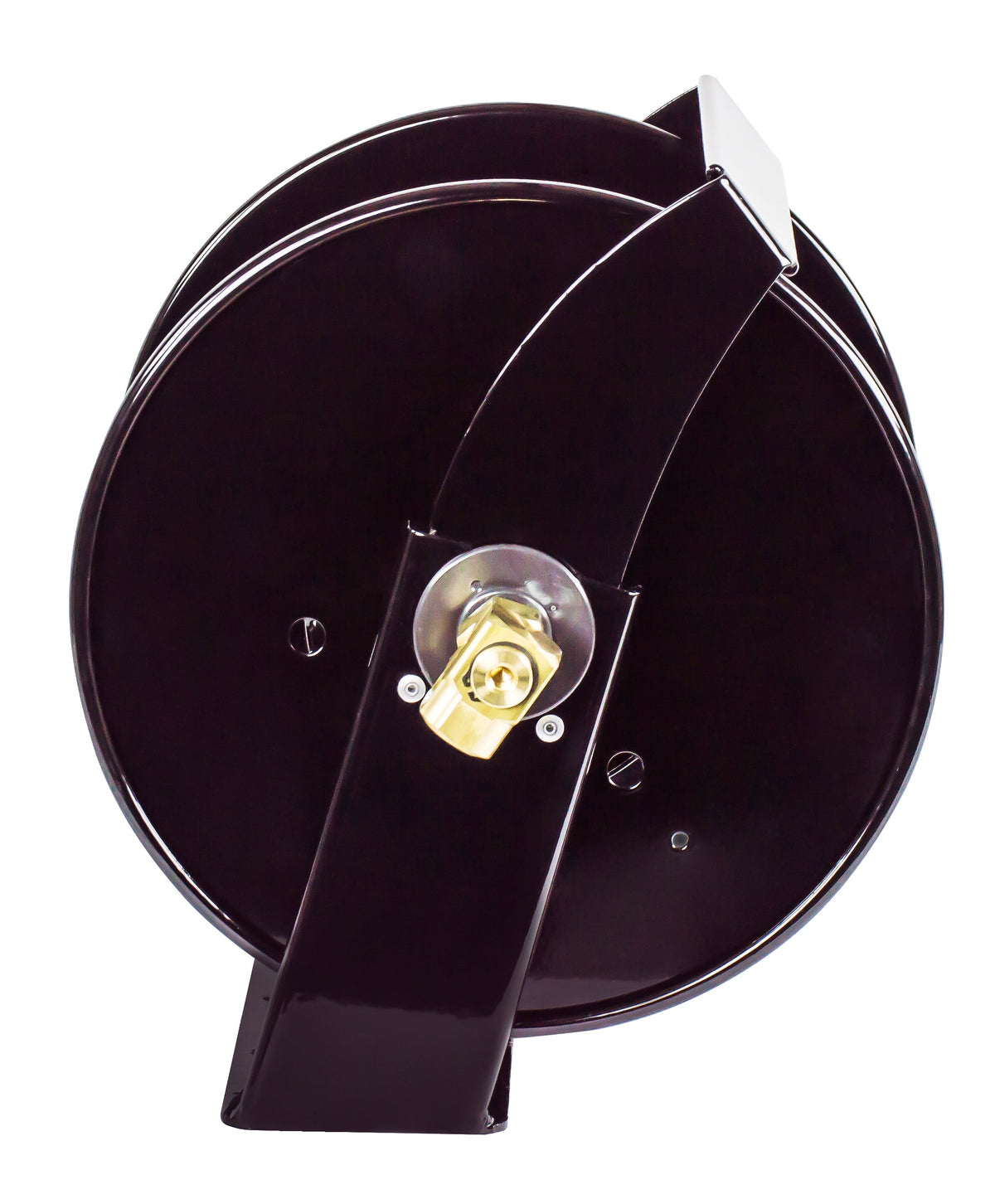 SM17-3-250 by Coxreels | SM Series | 4,000 PSI Swivel Mount Hand Crank Hose Reel | 3/8" Hose ID, 3/8" FNPT Inlet | Steel | 250ft Capacity, Hose Not Included