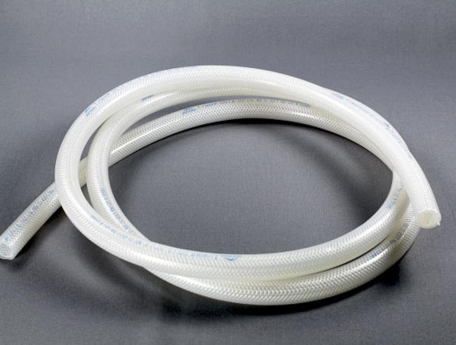 AHJ1721NSF Tygon® by Saint Gobain | SPT-3370 IB | Reinforced Silicone Food and Beverage Transfer Tubing | 1/2" ID x .847" OD | 50' Package Length