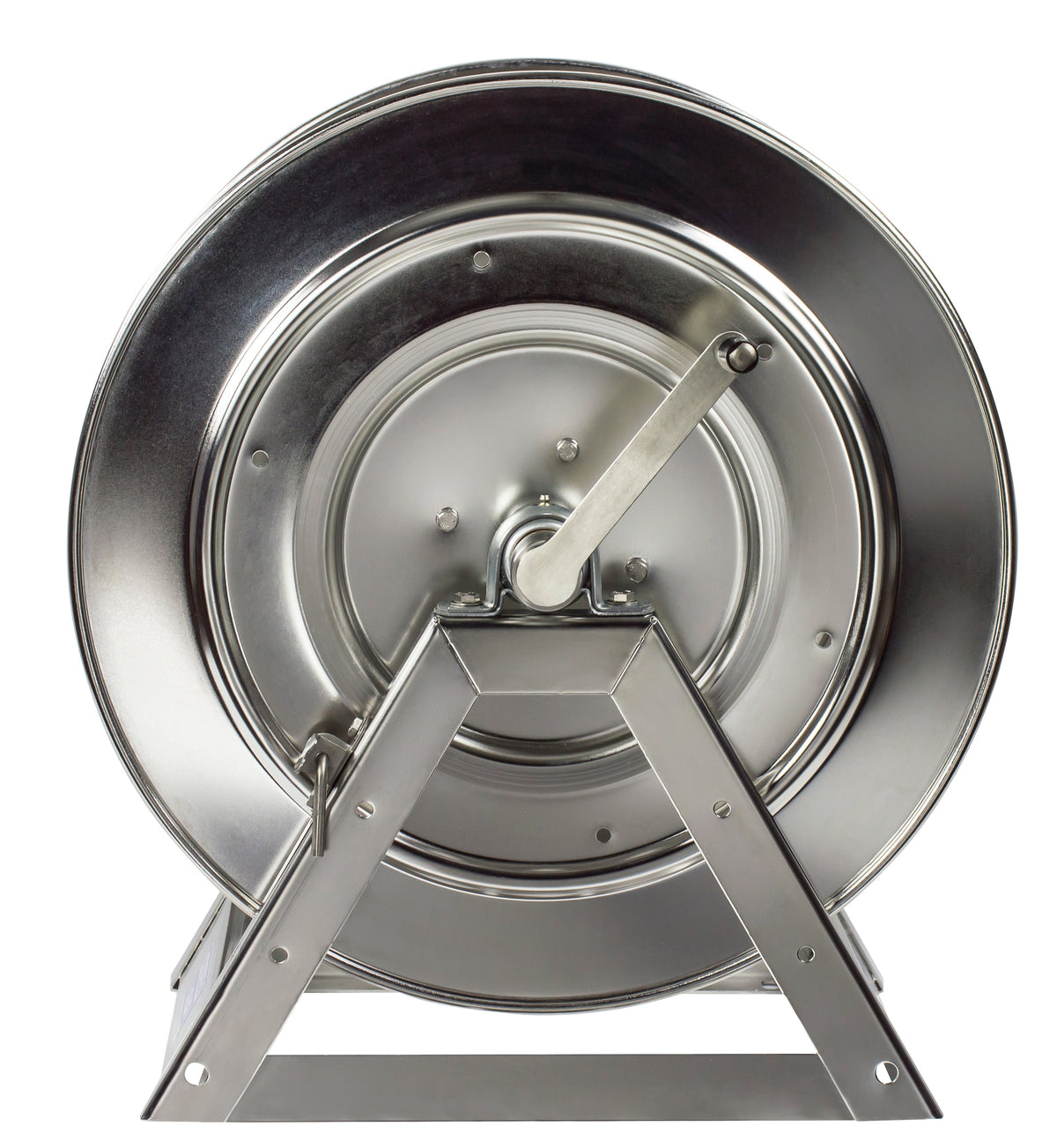 1175-6-200-SS by Coxreels | 1175-SS Series | 3,000 PSI Hand Crank Hose Reel | 1" Hose ID, 1" FNPT Inlet | Stainless Steel | 200ft Capacity, Hose Not Included